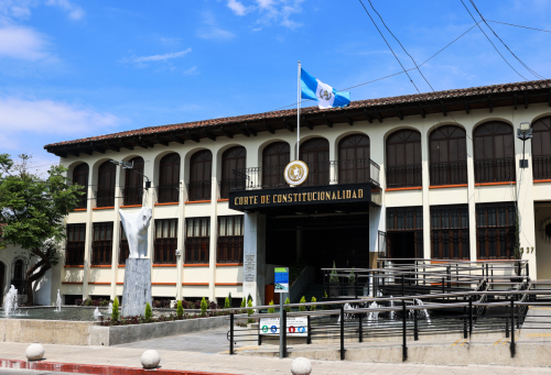 Fachada de la Corte de Constitucionalidad